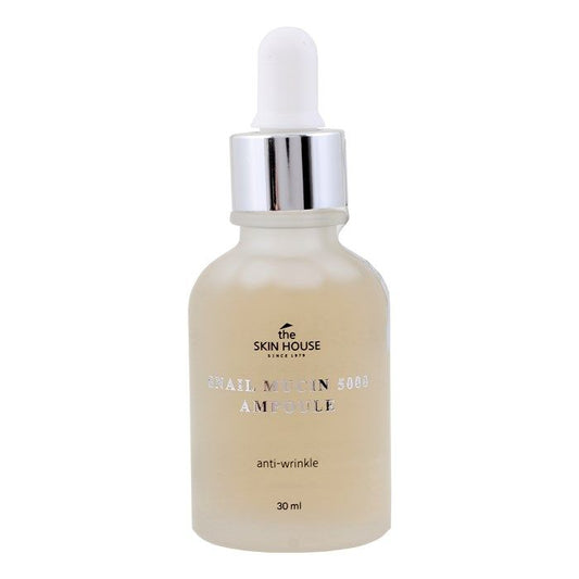 THE SKIN HOUSE SNAIL MUCIN 5000 AMPOULE veido serumas, 30 ml