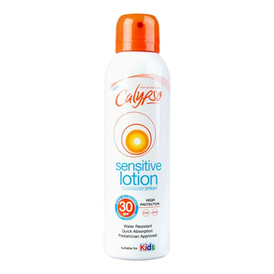 CALYPSO SPF30 SENSITIVE apsauginis losjonas nuo saulės, 150 ml