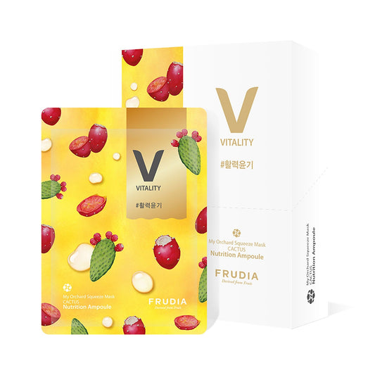 FRUDIA MY ORCHARD SQUEEZE CACTUS veido kaukės, 10 x 20 ml