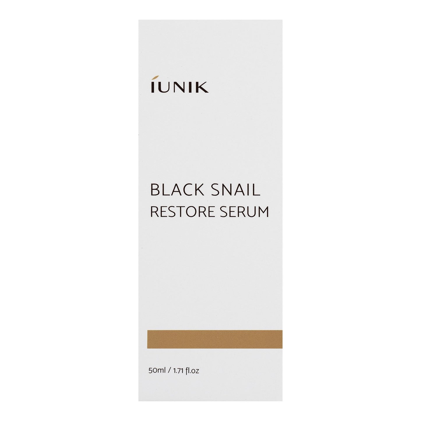 IUNIK BLACK SNAIL RESTORE veido serumas, 50 ml