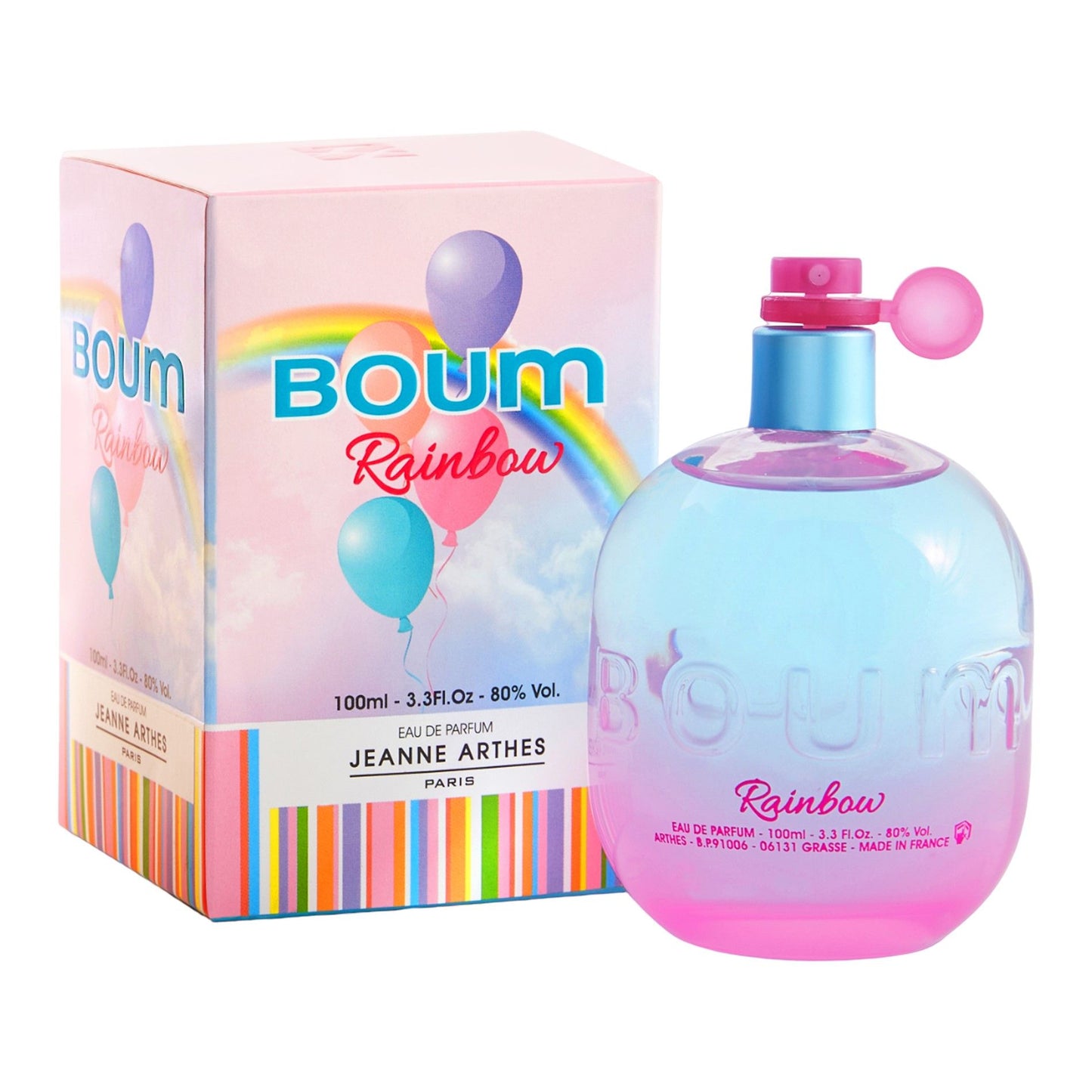 JEANNE ARTHES BOUM RAINBOW moterų parfumuotas vanduo, 100 ml