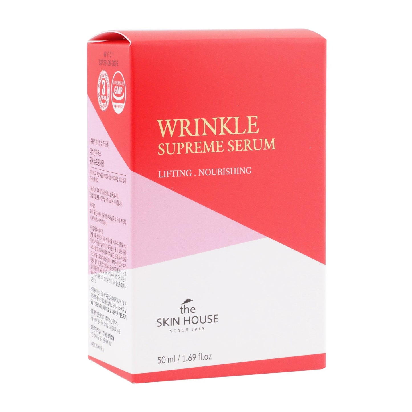 THE SKIN HOUSE WRINKLE SUPREME veido serumas, 50 ml