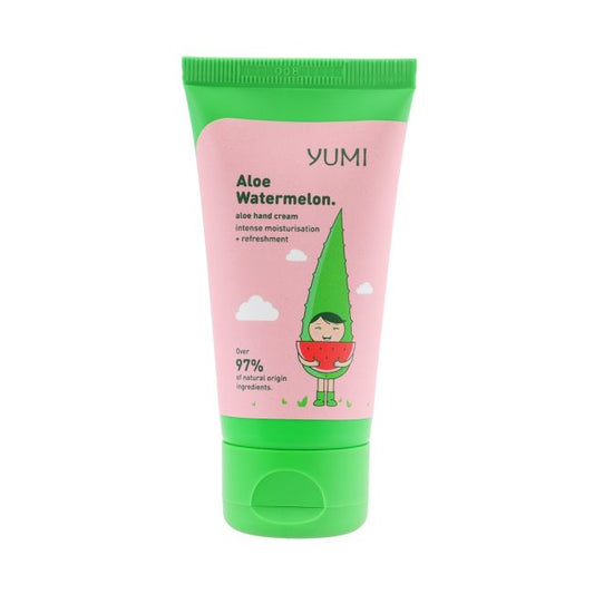 YUMI ALOE WATERMELON ALOE rankų kremas, 50 ml