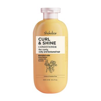 SHAKEBAR CURL & SHINE plaukų kondicionierius, 300 ml