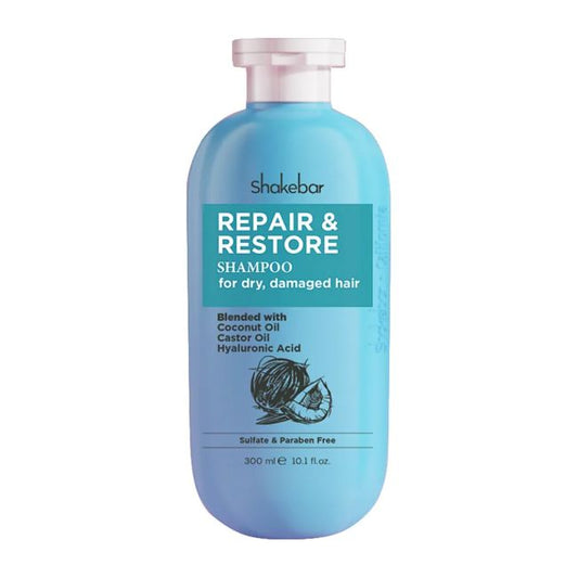 SHAKEBAR REPAIR & RESTORE plaukų šampūnas, 300 ml