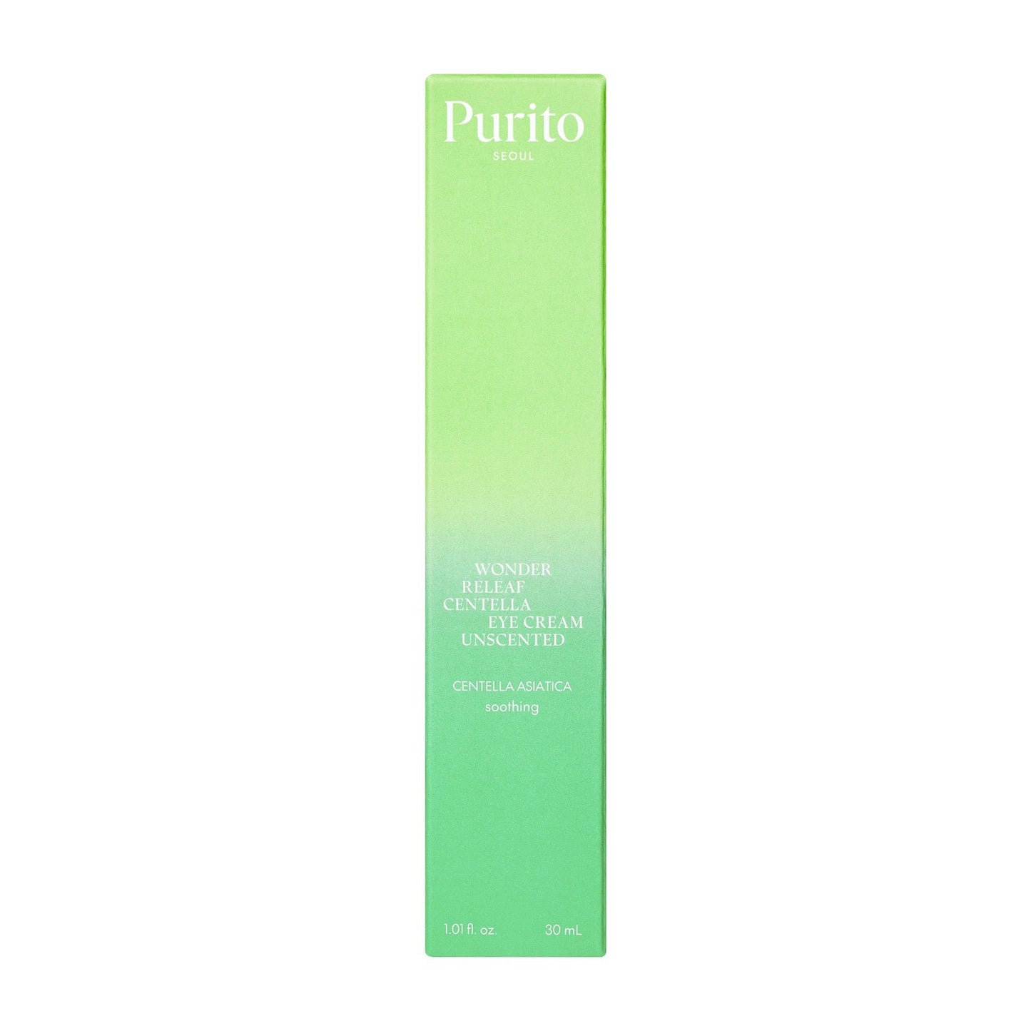 PURITO CENTELLA UNSCENTED paakių kremas, 30 ml