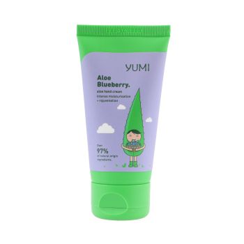 YUMI ALOE BLUEBERRY ALOE rankų kremas, 50 ml