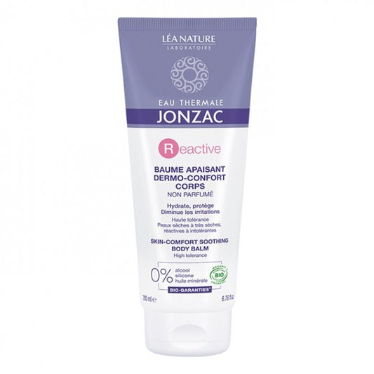 EAU THERMALE JONZAC REACTIVE SKIN-COMFORT SOOTHING kūno balzamas, 200 ml