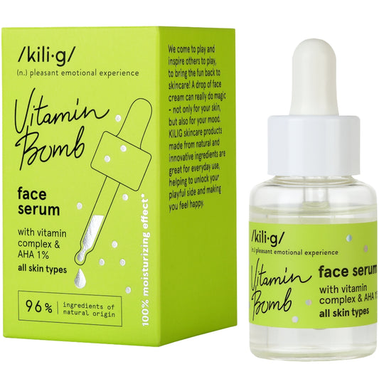 KILIG Vitamin Bomb veido serumas su vitaminų kompleksu 30 ml