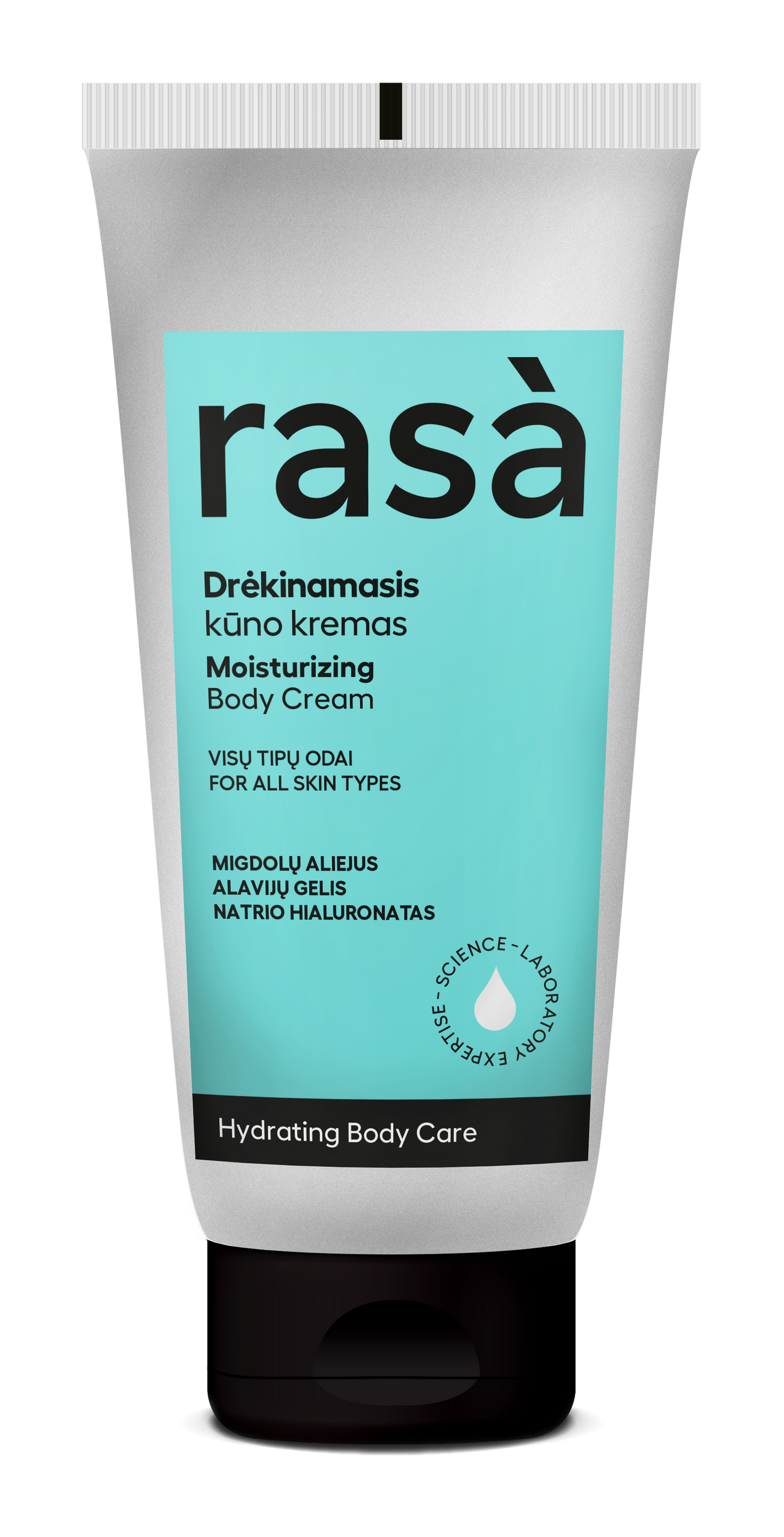 RASA HYDRATING BODY CARE Drėkinamasis kūno kremas 200ml