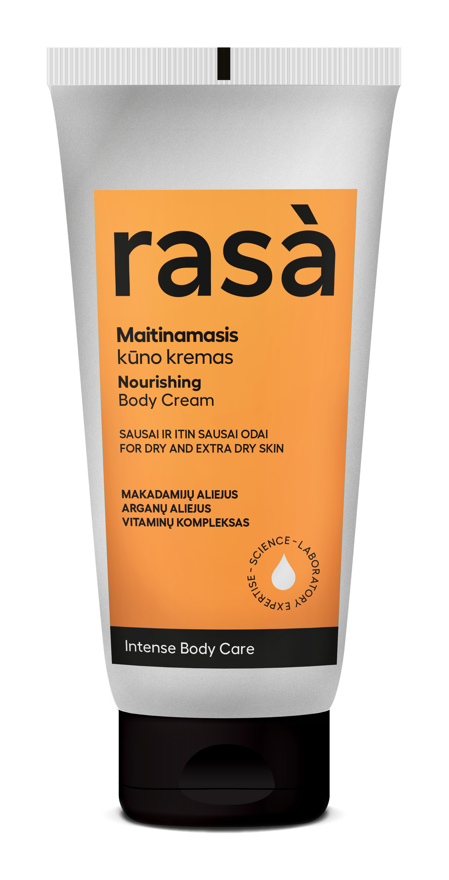 RASA INTENSE BODY CARE Maitinamasis kūno kremas 200ml