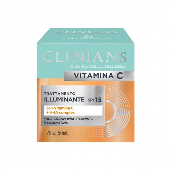 CLINIANS VITAMINA C SPF15 veido kremas, 50 ml