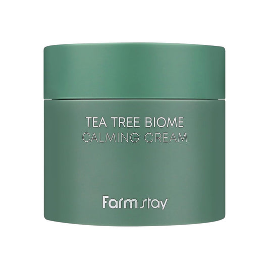 FARMSTAY TEA TREE BIOME CALMING veido kremas, 80 ml