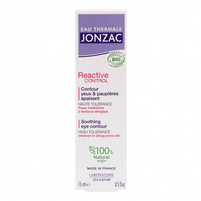 EAU THERMALE JONZAC REACTIVE CONTROL SOOTHING akių kontūro kremas, 15 ml