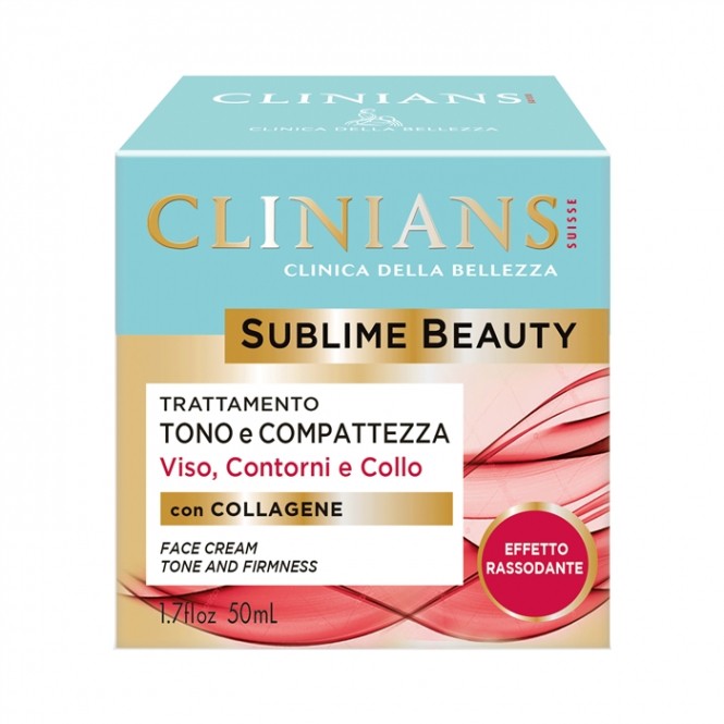 CLINIANS SUBLIME BEAUTY TONE & FIRMNESS veido kremas, 50 ml