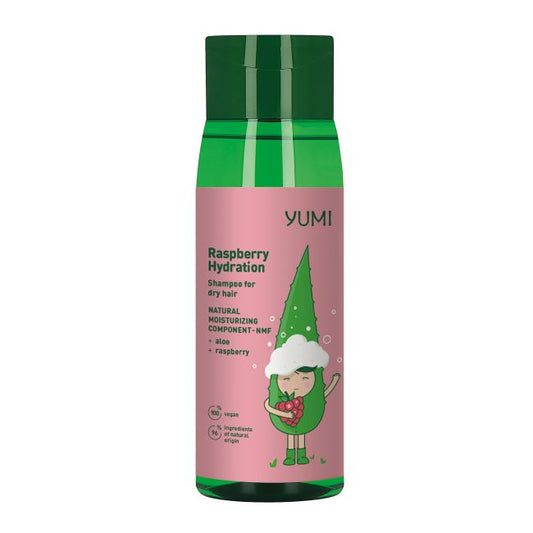 YUMI RASPBERRY HYDRATION plaukų šampūnas, 300 ml