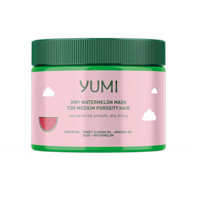 YUMI 3IN1 WATERMELON plaukų kaukė, 300 ml