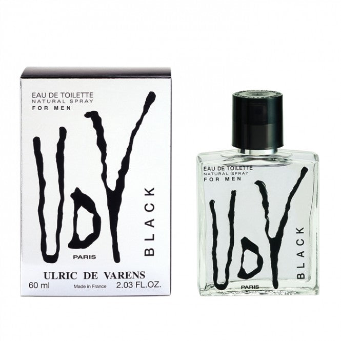 ULRIC DE VARENS BLACK tualetinis vanduo vyrams, 60 ml