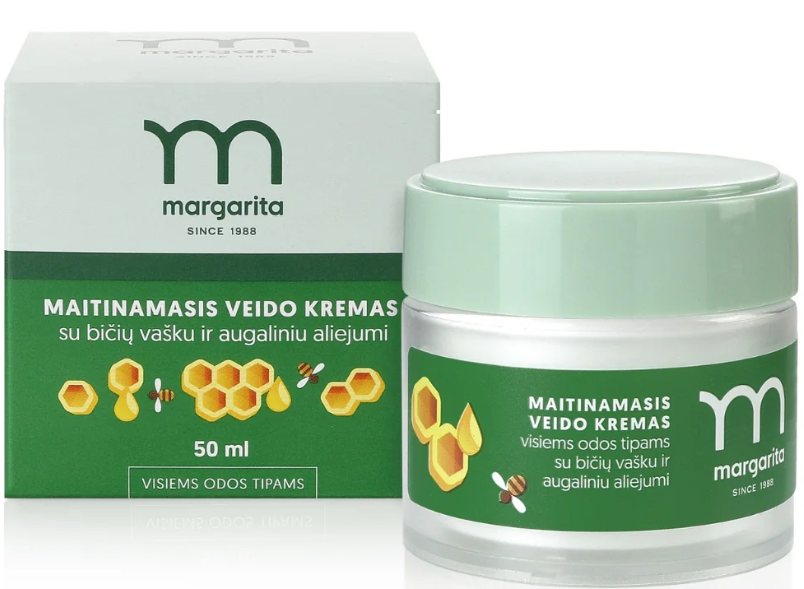 MARGARITA Maitinamasis kremas su bičių vašku 50 ml