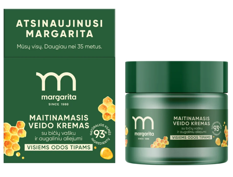 MARGARITA Maitinamasis kremas su bičių vašku 50 ml