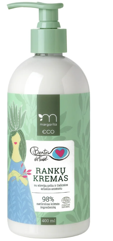 MARGARITA ECO BEATOS VIRTUVĖ rankų kremas 400 ml