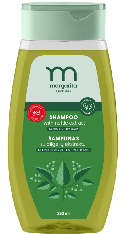 MARGARITA Šampūnas normaliems, riebiems plaukams 250 ml