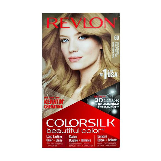 REVLON 60 COLORSILK KERATIN PL DAŽ 130ML