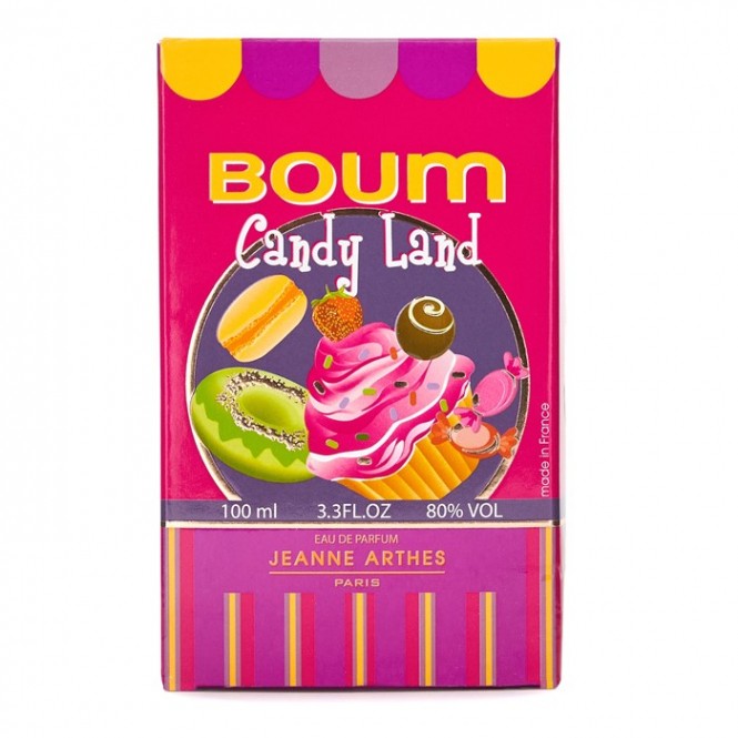 JEANNE ARTHES BOUM CANDY LAND parfumuotas vanduo moterims, 100 ml