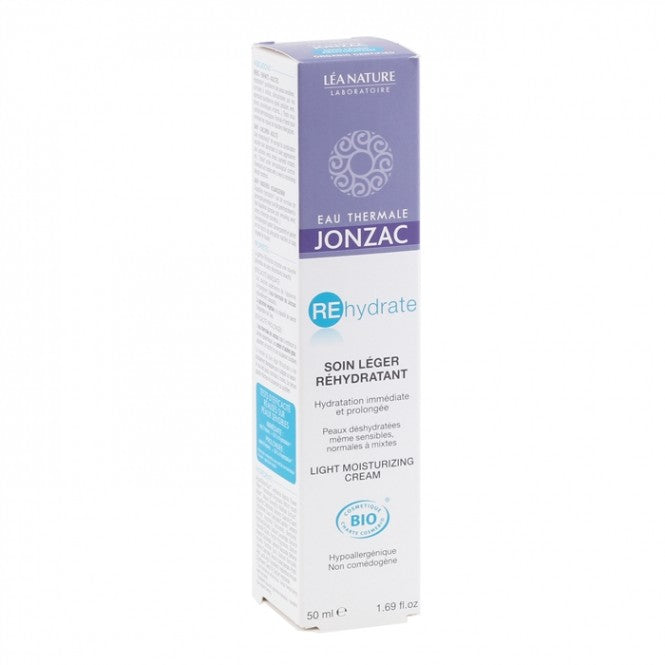 EAU THERMALE JONZAC REHYDRATE LIGHT MOISTURIZING drėkinamasis veido kremas, 50 ml