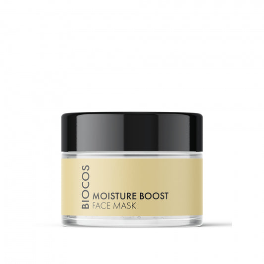 BIOCOS Intensyviai drėkinanti gelinė veido kaukė MOISTURE BOOST 50ml